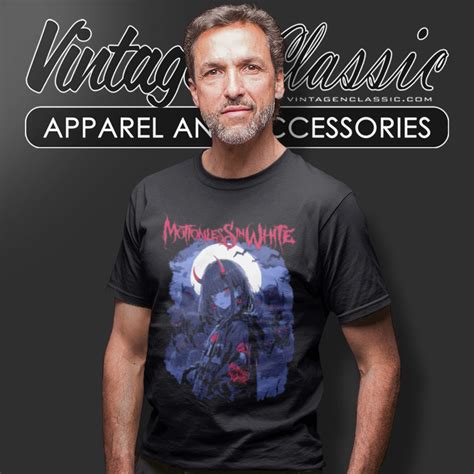 Motionless In White Shirt Become The Night - Vintagenclassic Tee