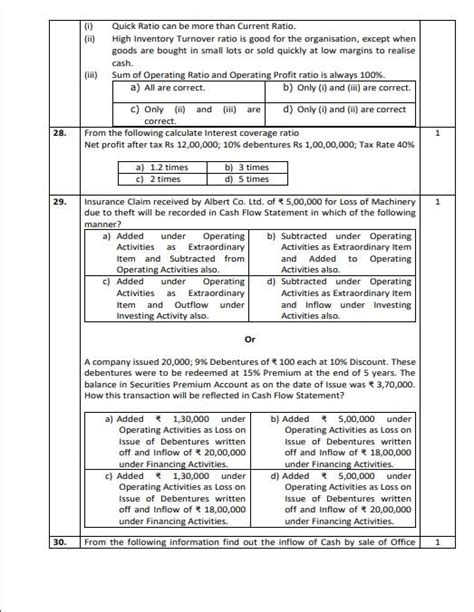 Practice CBSE Class 12 Accountancy sample paper 2023 to score 100/100 ...