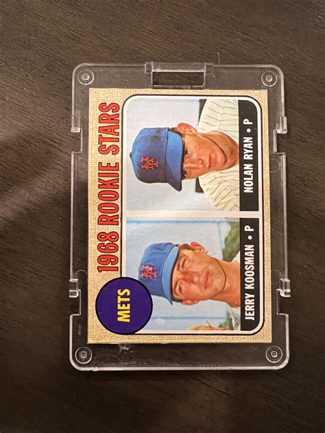 Nolan Ryan Rookie card : r/baseballcards