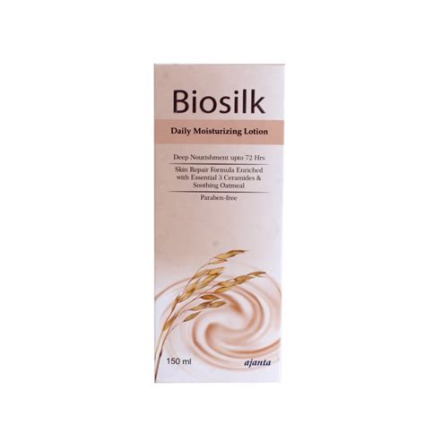Biosilk Daily Moisturizing Lotion 150 ml Price, Uses, Side Effects ...