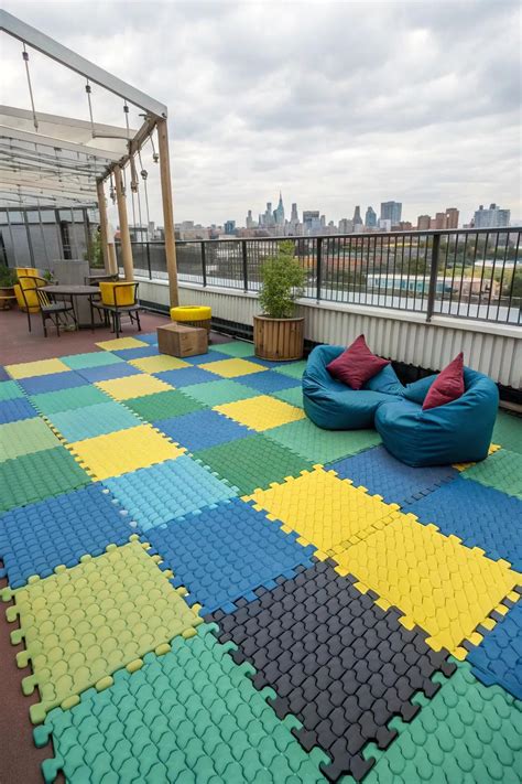 16+ Stylish Rooftop Flooring Ideas to Transform Your Space - Garden.eco