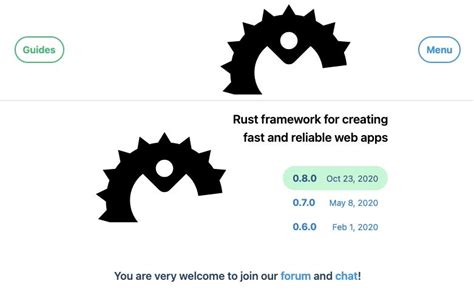 Image result for Full-Stack Framework Rust