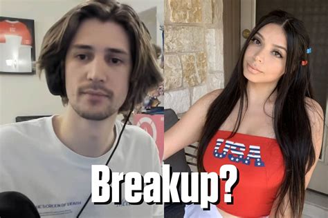 xQc opens up about his breakup with Adept amid split rumors