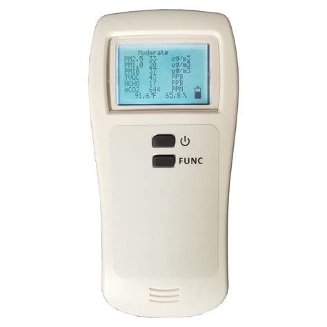 Buy Air Quality Monitor TVOC Formaldehyde (HCHO) Detector PM2.5 PM1.0 ...