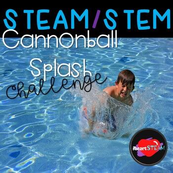 End of the Year Project Based Learning - Cannonball Splash Challenge