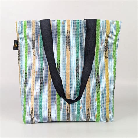 Upcycled Handwoven Designer Shop N Go (SNGD0925-003) PS_W – reCharkha ...