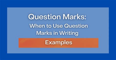 How to Use Question Mark 的图像结果