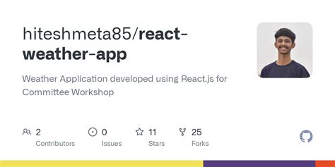 Weather App Using React JS 的图像结果