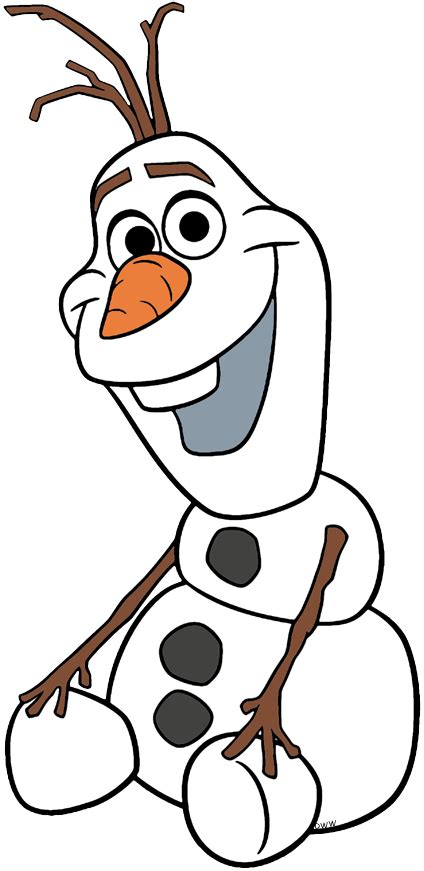 Olaf Clip Art Images from Disney's Frozen | Disney Clip Art Galore