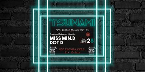 Tsunami Fraktured Takeover, Manuscript, Tacoma, 28 September to 29 ...