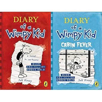Buy Diary Of A Wimpy Kid (Book 1)+Diary of a Wimpy Kid - 6: Cabin Fever ...