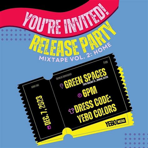 YEBO Fall Release Party, Green Spaces Market, Denver, 7 December 2023 ...