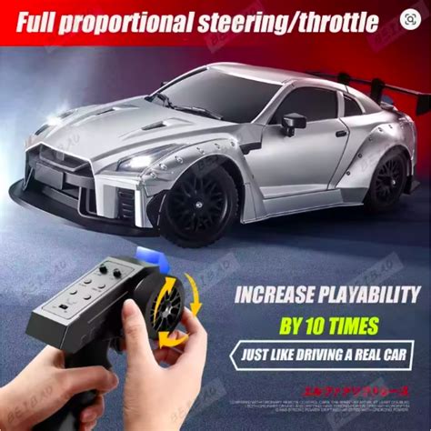 MNRC MN268 1:16 High-Speed RC Drift Car – 25 Km/h 4WD GTR Professional ...