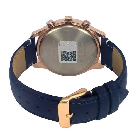 Timex Men Blue Round Analog Watch- TWEG185SMU07