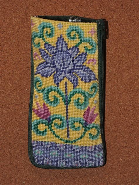 Image result for Needlepoint Eyeglass Case Pattern