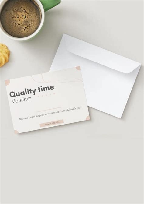 Printable Quality Time Vouchers (available in English/spanish/french ...