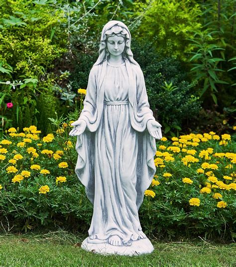 Buy TOETOL Virgin Mary 29.9 Inch Outdoor Statue Religious Blessed ...