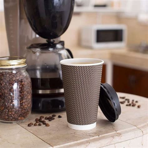 ZAITRA (Pack of 25) Disposable Paper Cup for Coffee/Tea Drinks, 300 ml ...