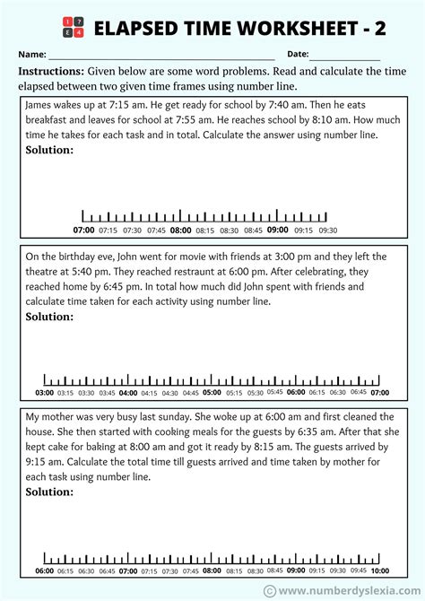 Image result for Elapsed Time Problem