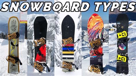 Snowboard Types 的图像结果