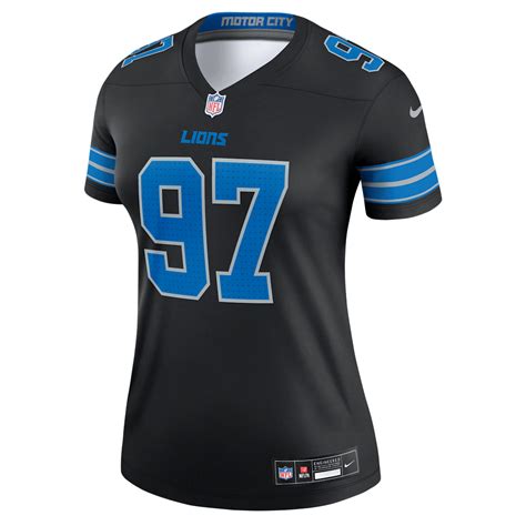 Womens Black Detroit Lions Jerseys. Nike.com