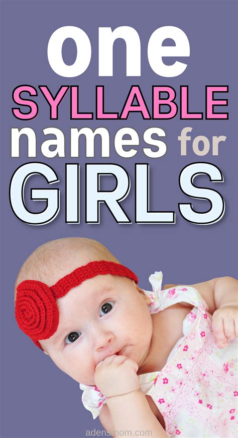 70 one syllable girl names that are actually cool 2024 – Artofit