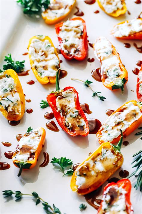easy stuffed mini peppers