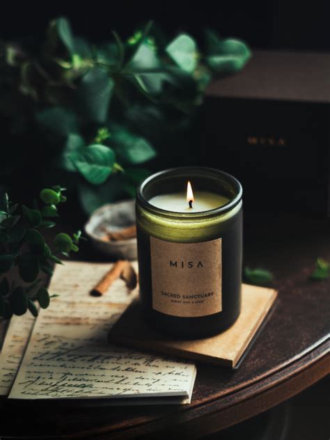 Shop Sacred Sanctuary Scented Candle Online | Misa – Misa Candles