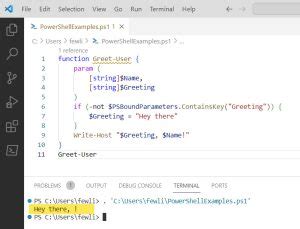 PowerShell Script Parameters 的图像结果