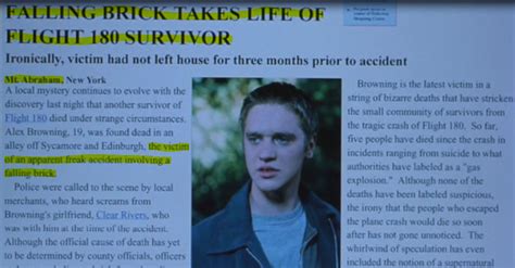 Image result for Final Destination Death Counts