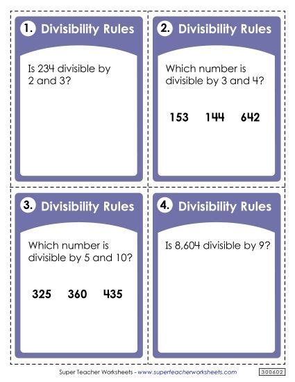 Image result for Routine Problem Solving Using Divisibility Rules