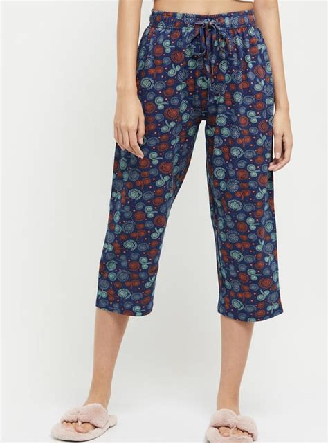 Buy Women Printed Elasticated Capris Online at just Rs. 449.0 ...