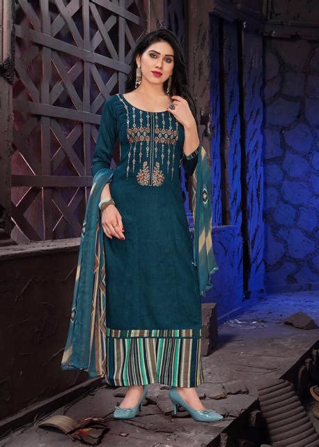 Hot Star Glace Cotton Digital Print Dress Material Collection ...