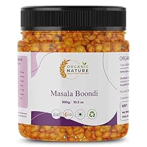 ORGANIC NATURE Masala Bundi Tikhi Boondi Charkhi Boondi Raita Boondi ...