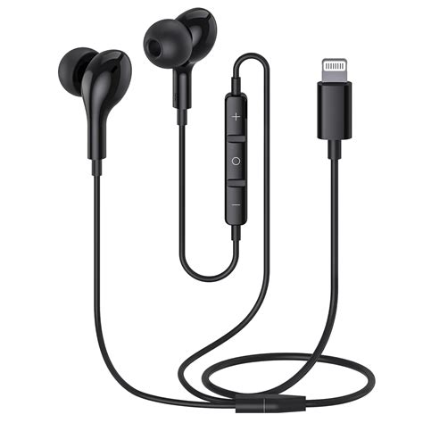 Guguearth Lightning Earbuds - Mfi Certified, Wired With Microphone ...