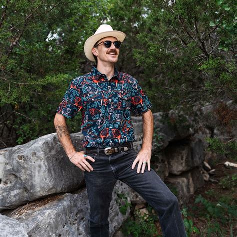 Possum Kingdom Pearl Snap - Raised by Coyotes