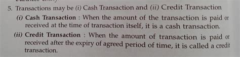 what is cash transaction - Brainly.in