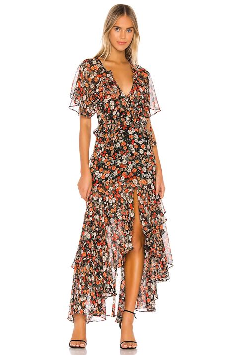 MISA Los Angeles Katarina Dress in Safari Floral | REVOLVE