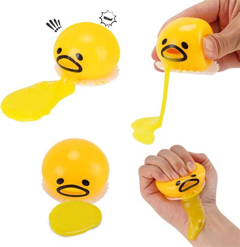 AFENNK Cute Yellow Puking Stress Ball - Stress Relief Toy India | Ubuy