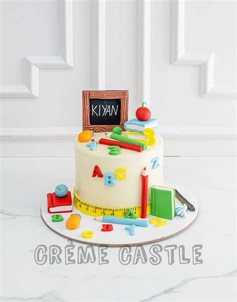 Alphabet Cakes – Creme Castle