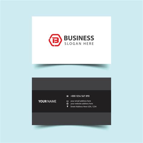 Business Card Print Template 的图像结果