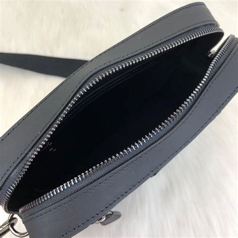 gucci canta imprime messenger erkek postaci deri siyah 25x23 - Çanta ...