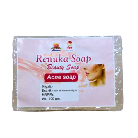 SHRADHA SABURI - Acne Soap 100 Gm | Herbal Anti-Acne Soap – Renuka ...