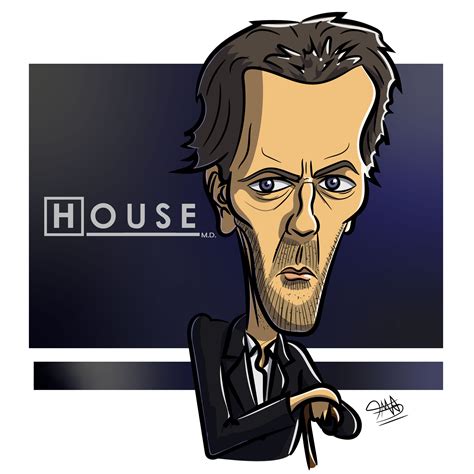 ArtStation - Hugh Laurie is Gregory House