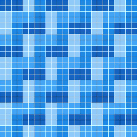 Blue Bathroom Floor Tiles Texture