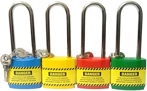 Loto Product India lockout tagout station kit Box with 10 OSHA Padlock ...