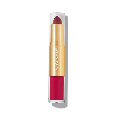 Buy MyGlamm Super Duo Lipstick - Wicked Wine (Wine Shade) | Long ...