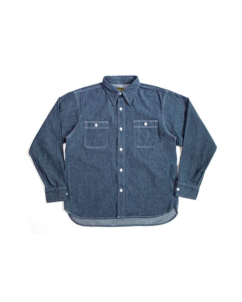 Denim Work Shirt 25532 | Indigo – The Signet Store