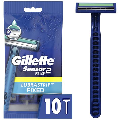 Gillette Sensor2 Plus Men's Disposable Razors Blue | Walgreens