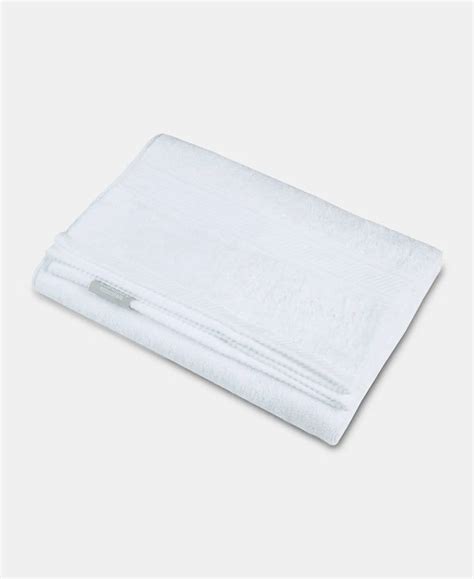 Buy Cotton Terry Ultrasoft and Durable Solid Bath Towel - White T101 ...